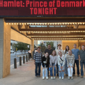 a group attends a performance at the lied center
