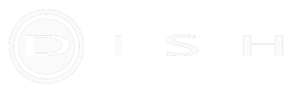 "Dish" with the "D" in a circle